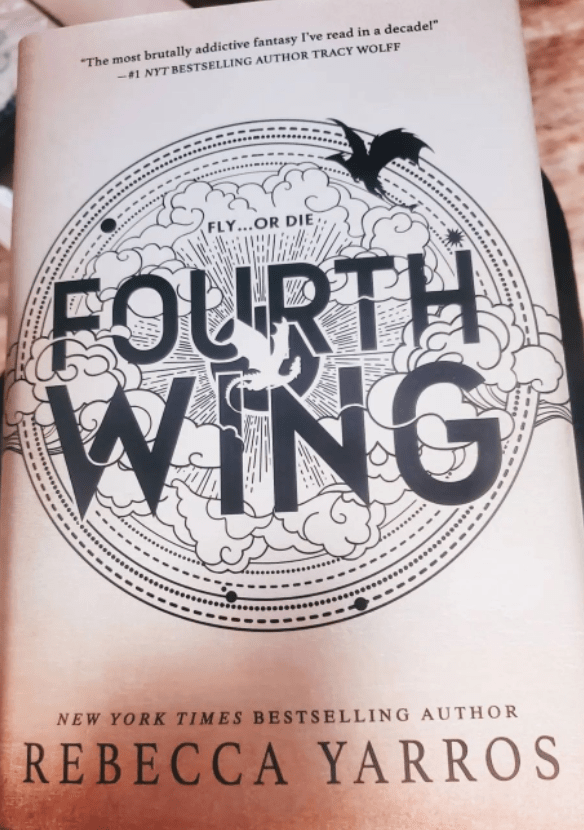 Fourth Wing Book Mail | TheCozy.Cat