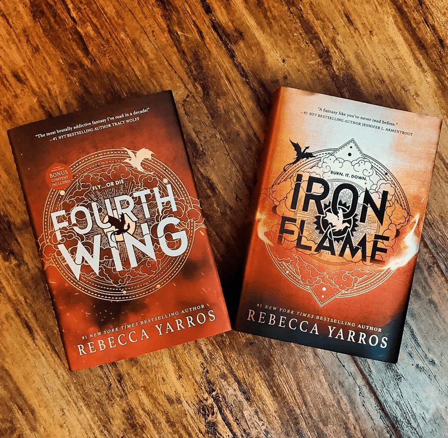 Book Mail: Fourth Wing & Iron Flame Special Editions